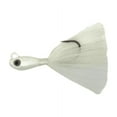 thumbnail image 1 of S&S Jigs Rattle Tail Bucktail Jigs - 6.00 - White Pearl, 1 of 1