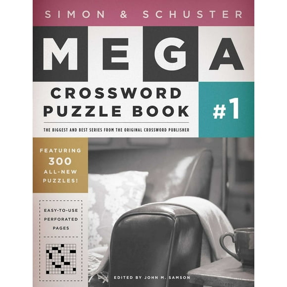 S&S Mega Crossword Puzzles: Simon & Schuster Mega Crossword Puzzle Book #1 (Series #1) (Paperback)