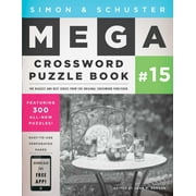 S&S Mega Crossword Puzzles: Simon & Schuster Mega Crossword Puzzle Book #15 (Series #15) (Paperback)