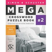S&S Mega Crossword Puzzles: Simon & Schuster Mega Crossword Puzzle Book #2 (Series #2) (Paperback)