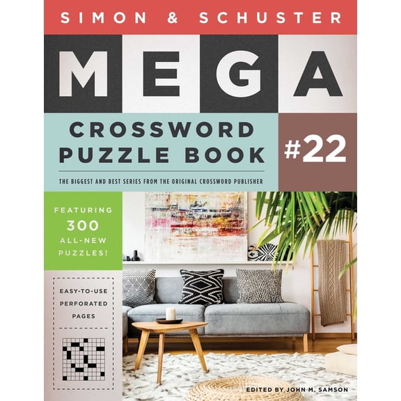 S&s Mega Crossword Puzzles Simon & Schuster Mega Crossword Puzzle Book #22, Book 22, (Paperback)