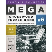 S&S Mega Crossword Puzzles: Simon & Schuster Mega Crossword Puzzle Book #6 (Series #6) (Paperback)