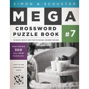 S&S Mega Crossword Puzzles: Simon & Schuster Mega Crossword Puzzle Book #7 (Series #7) (Paperback)