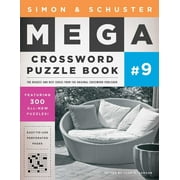 S&S Mega Crossword Puzzles: Simon & Schuster Mega Crossword Puzzle Book #9 (Series #9) (Paperback)