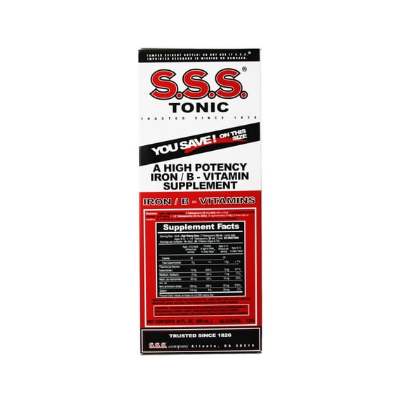 S.S.S. Tonic Liquid 20 oz