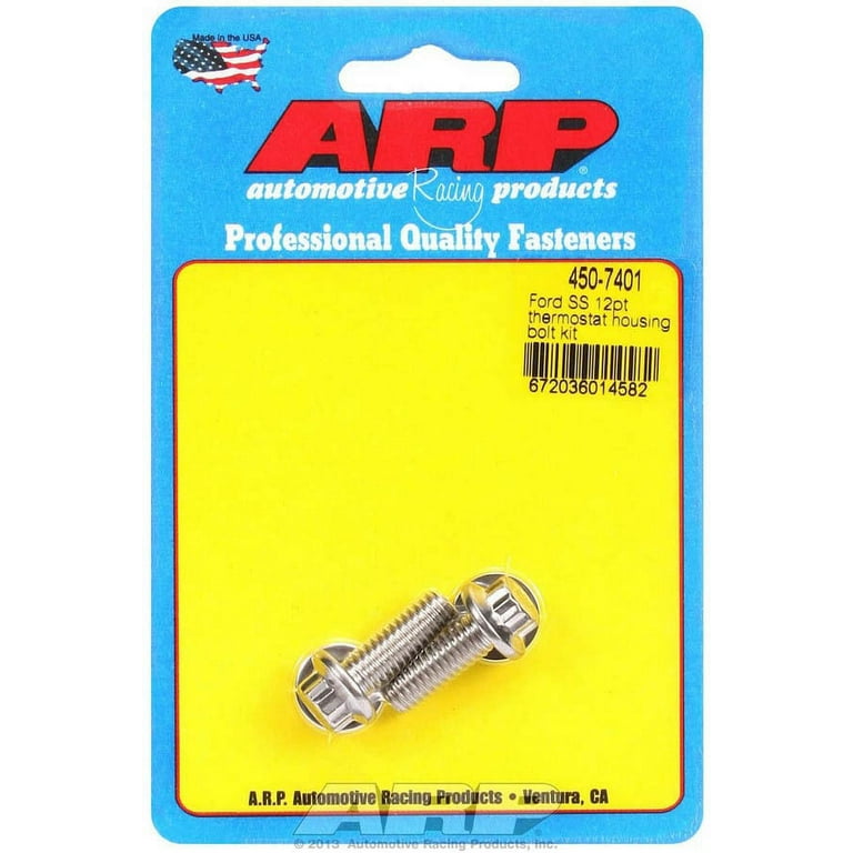 ARP S/S Thermostat Housing Bolt Kit 12pt ARP S/S Thermostat Housing Bolt Kit 12pt