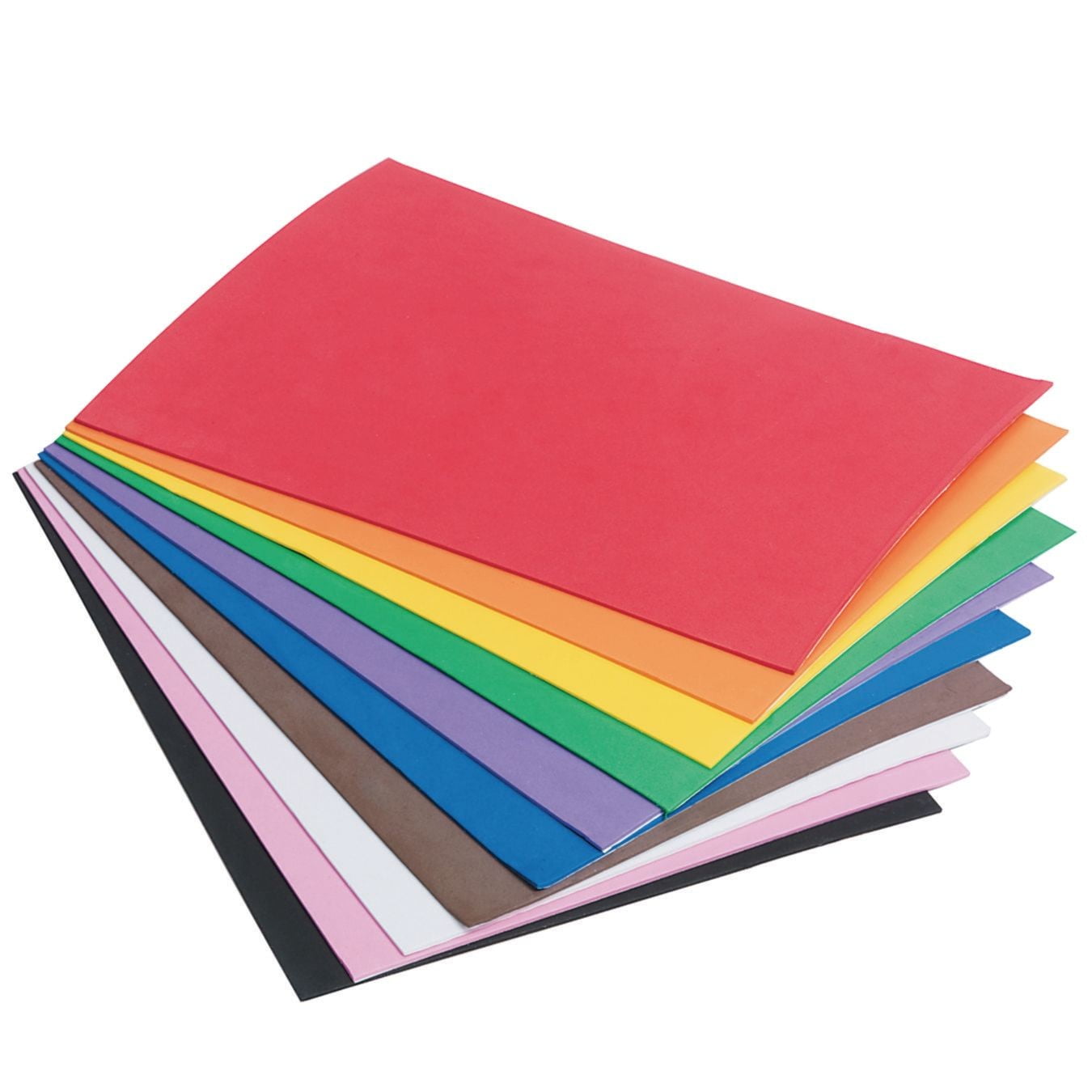 Incraftables Craft Foam Sheet 9x12 Inch (30 Sheets). EVA Foam Paper Sheets  2mm Thin (10 Colors) 