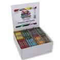 thumbnail image 1 of S&S Worldwide Color Splash!® Crayons. Excellent Quality, Superior Value, Great for Classrooms and Groups, Divided Box for Easy Sorting, Includes 50 each of 8 Vibrant Colors, Non-Toxic, Pack of 400, 1 of 7