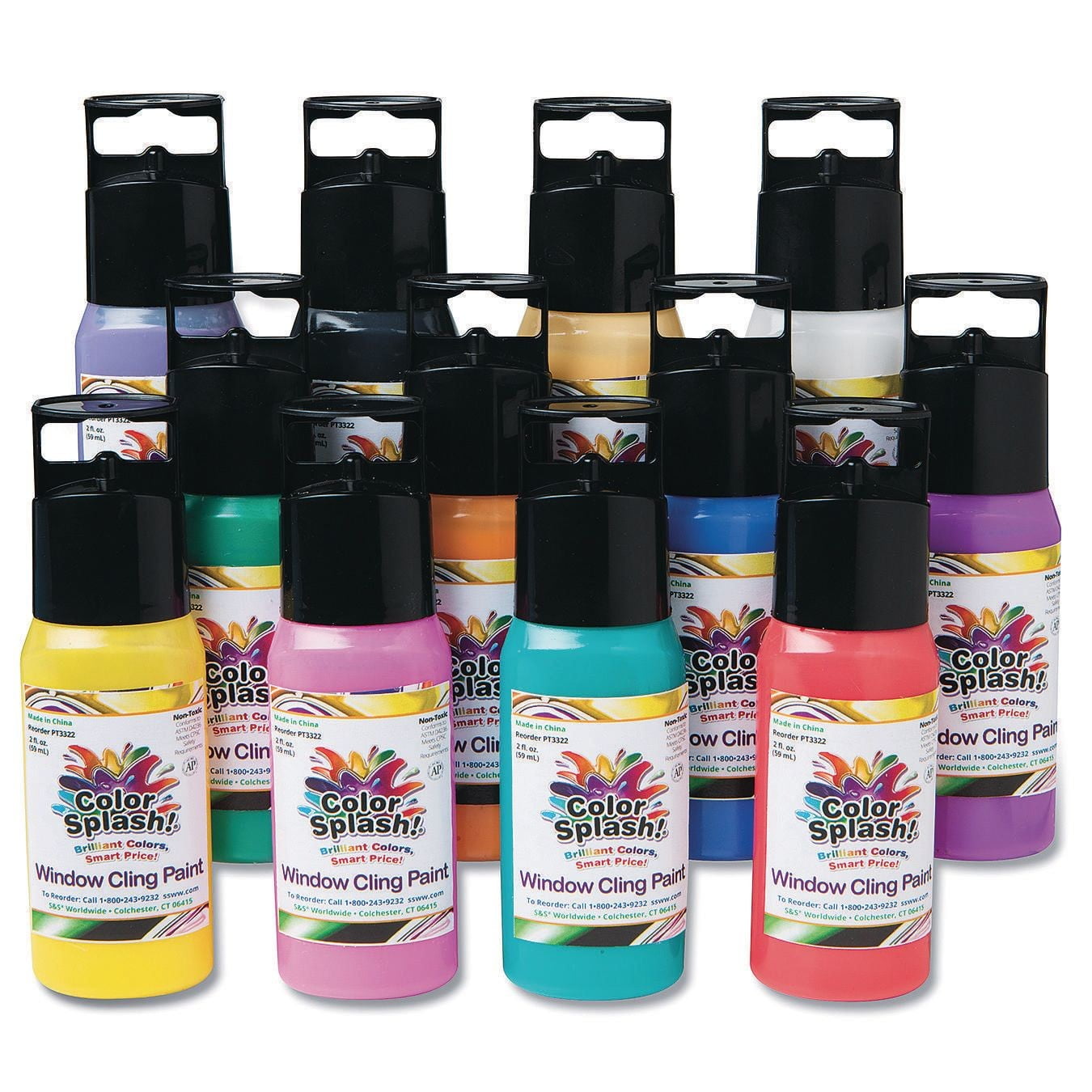Buy Color Splash!® Adhesive Foam Sheet Assortment (Pack of 40) at S&S  Worldwide