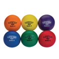 S&S Worldwide Gator Skin Softi5 Balls. Assorted Color 5" PU Coated