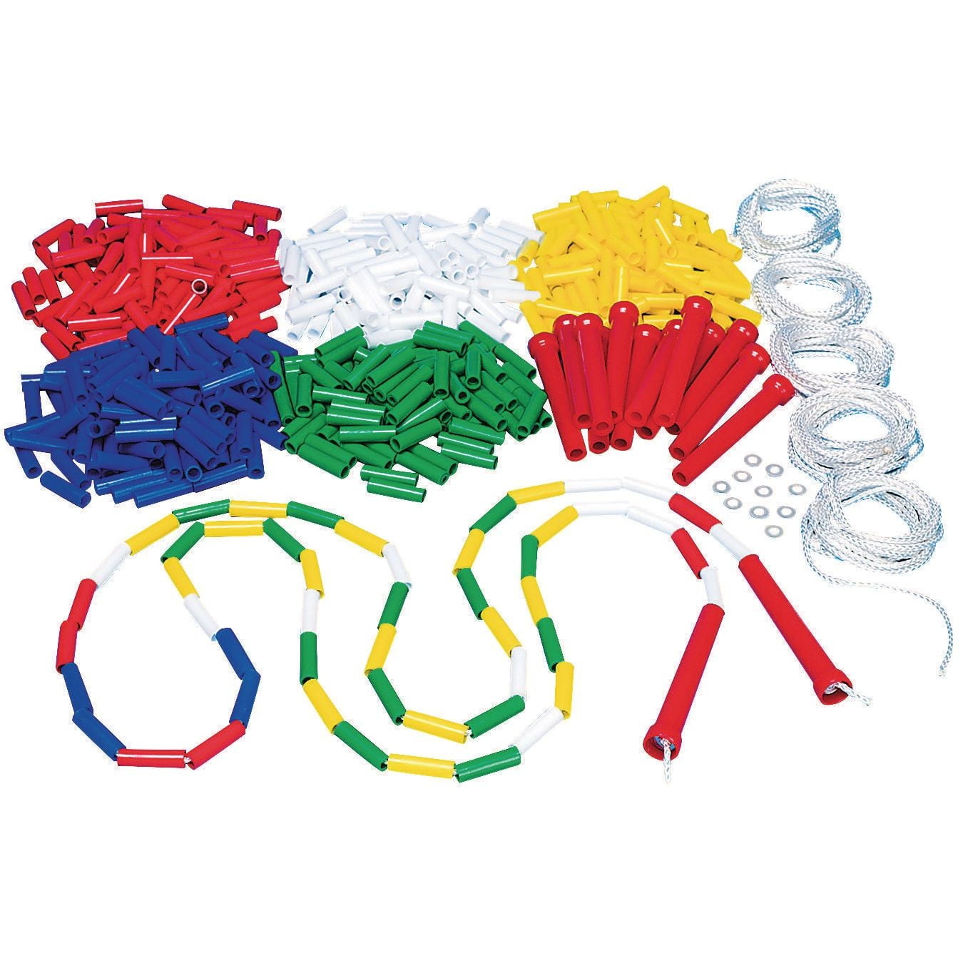 S&S Worldwide Make Your Own Jump Rope Pack. Makes up to Six 9' Long