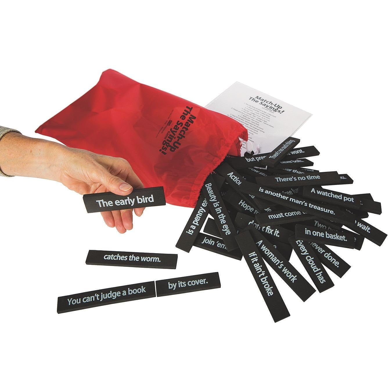 S&S Worldwide Match Up Sayings Game. Fun and Easy Memory Jogging