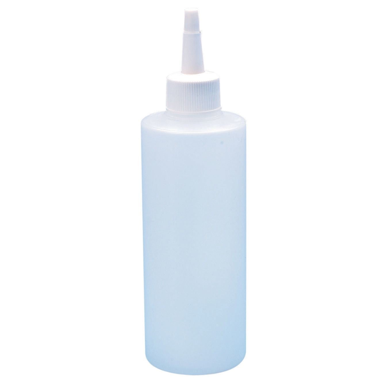 S&S Worldwide Refillable Glue/Paint Squeeze Bottle with Screw-On Dispenser Spout Top, Holds 4 oz. of Liquid (118ml), Resealable Cap Keeps Liquid Fresh, Easily Portion & Dispense Liquid, Pack of 12.
