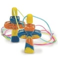 thumbnail image 1 of S&S Worldwide Sand Art Cross Necklace Craft Kit, Create Colorful Cross Necklaces By Layering Included Sand, Great Group Project for Kids, Church Camp, Sunday School, 2" W x 3" H, 36" Cord, Pack of 24, 1 of 3