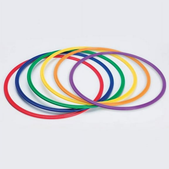S&S Worldwide Spectrum Flat Hoops / Agility Rings-15 Inch