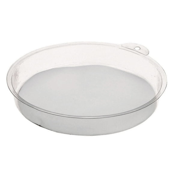 S&S Worldwide Stepping Stone Mold, Reusable Plastic, Perfect for Creating Stepping Stones & Garden Markers, Embellish With Mosaics and Tiles (sold separately), 8" diam., Pack of 12