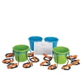thumbnail image 1 of S&S Worldwide Team Bucket Challenge. Team Building Activity for 8 to 24 Kids or Adults with 4 Buckets, 2 Bucket Holding Rings, 6 Carry Ropes Per Ring and Activity Guide. Great for Field Days., 1 of 11