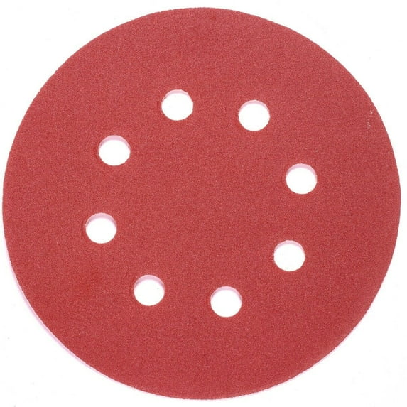 SATC 50Pcs 5 inch 8-Hole Hook and Loop Sanding Discs 320 Grit Orbital Sander Sandpaper