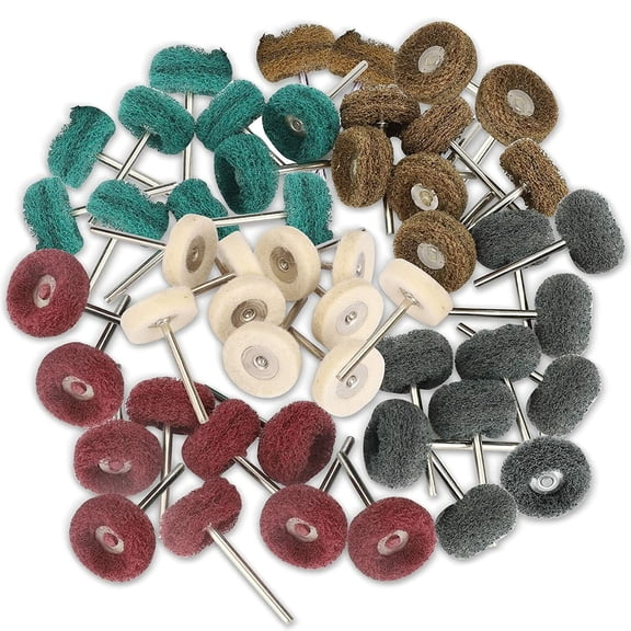 25pc Assorted Abrasive Rubber Polishing Burr With Emery Set 25pc Assorted Abrasive Rubber Polishing Burr With Emery Set