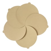 S SATC Premium 6 inch Gold PSA Sanding Discs 150 Grit Box of 50 Self Adhesive Stickyback Sandpaper for Metal, Wood,and Auto Bodywork
