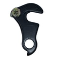 thumbnail image 1 of S SENQI Bike Rear Derailleur Hanger MTB Road Bicycle Gear Tail Hook with Nut and Bolt Adapter Compatible Shimano Black, 1 of 6