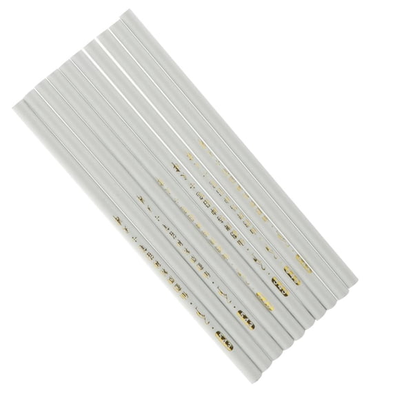 S SERENABLE 10 Pieces of Chalk Color Selection - Mark Chalk Chalk for Sewing - White
