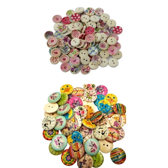 S SERENABLE 150pcs Buttons Decoration Sewing Multicolor Tailoring Useful Sewing Box Different Creativity