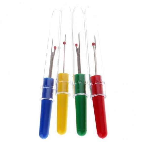 S SERENABLE 2-4 Packung 4pcs Handle Sewing Unpicker Seam Rippers Set 2# , as described, 2 Pcs