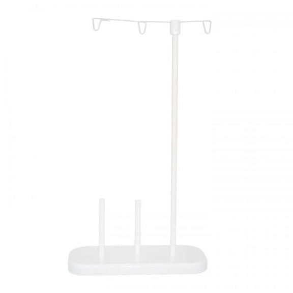 S SERENABLE 2 Cone Spool Thread Stand for Sewing and Embroidery Machines Tailors Sewing Tool Steel Spool Rack Sewing Spools Organizer