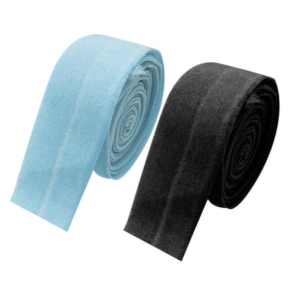 S SERENABLE 2 Pieces Of Bias Binding Elastic Tape, Folding Tape, Elastic Band, 20mm, Sewing Tape Elastic Elastic, 10m / Piece
