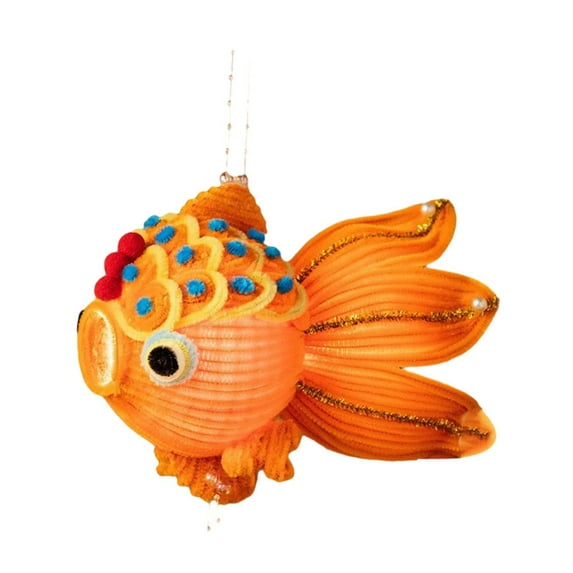 S SERENABLE 2025 Chinese New Year Lantern DIY Cute Traditional Handheld Lantern Orange