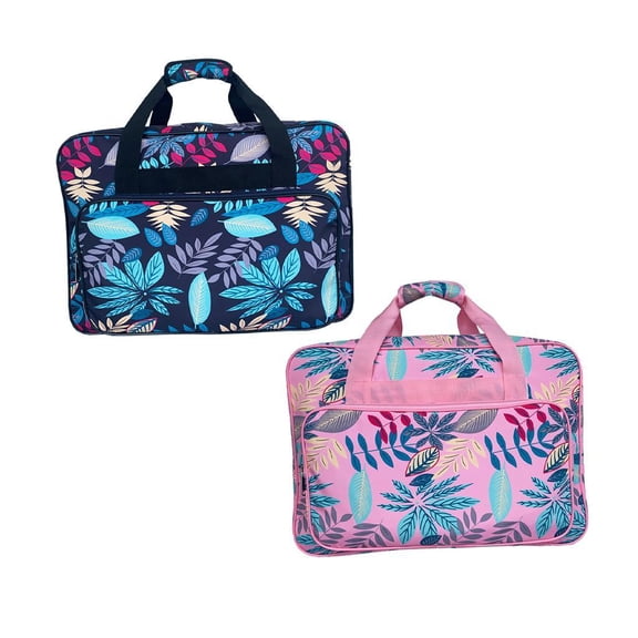 S SERENABLE 2x Durable Nylon Sewing Machine Carry Bag Travel Tote Pockets Carrying Case