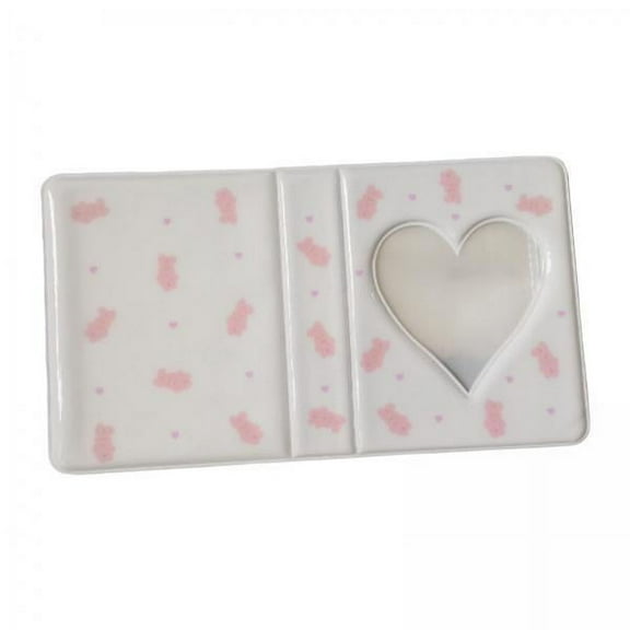 S SERENABLE 2x3 inch Photo Album Photocard Sleeves Cute for Card Collectiors Photo Storage Pink rabbit