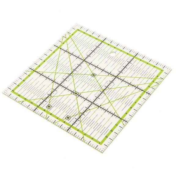 S SERENABLE 3x Quilting Ruler, Acrylic Ruler with Patented Double Coloured Grid Lines Precision Cutting