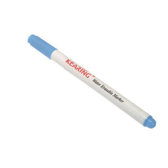 S SERENABLE 6x1pc 0.8mm Water Erasable Soluble Pen Vanishing Pen for Marking Blue