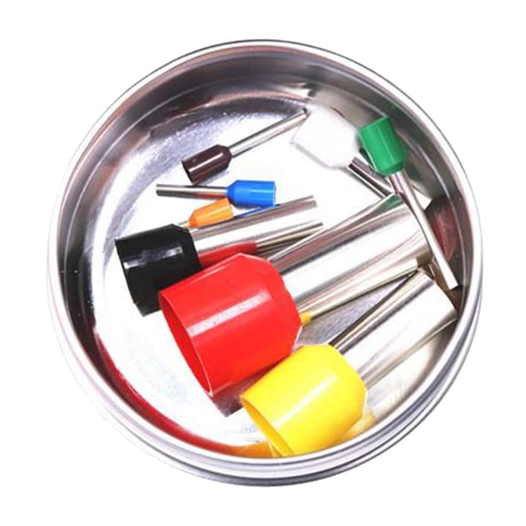 S SERENABLE 8Pieces Round Circle Stainless Steel Polymer Clay Punch Scrapers Tool with Storage Case for Clay Pottery Craft DIY Making
