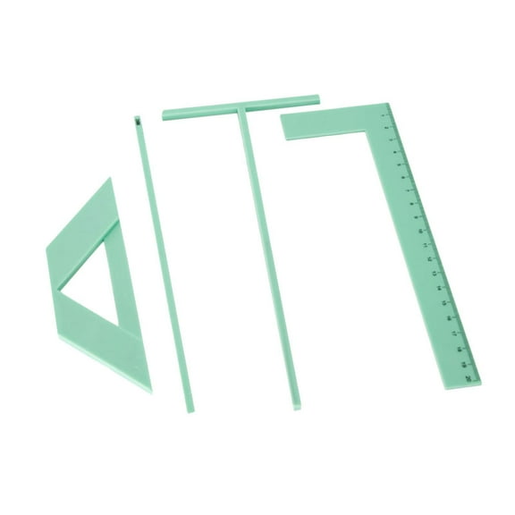 S SERENABLE Book Cover Guide Ruler Sturdy Book Cover Tool for Calender Planner Scrapbook