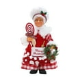 thumbnail image 1 of S SERENABLE Christmas Chef Ms Claus Figurine Chef Statue Centerpiece Collectible Xmas Gift Christmas Decoration for Home Fireplace Party C, 1 of 8