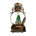 thumbnail image 1 of S SERENABLE Christmas Snow Globe Lantern Musical Home Decoration Xmas Decor Easy Hanging Xmas Music Box for Wedding Seasonal Girls Family Xmas Tree, 1 of 8