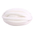 thumbnail image 1 of S SERENABLE Chunky Yarn Jumbo Tubular Yarn Hand Knit Soft Knitting Bulky Yarn Arm Knit Yarn for Throw Tapestry Rug Making Pet Bed Macrame white, 1 of 8