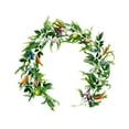 thumbnail image 1 of S SERENABLE Easter Garland Artificial Easter Egg Garland Seasonal Decoration with Butterflies Spring Garland Greenery Garland for Holiday B, 1 of 8