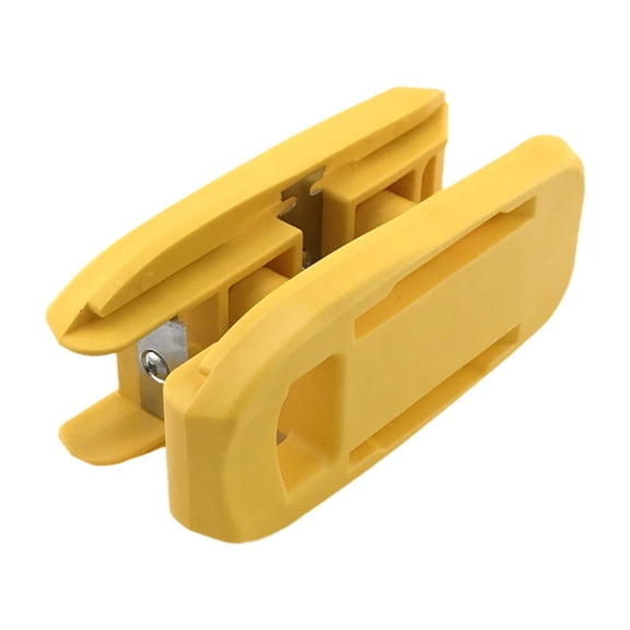 S SERENABLE Edge Band Trimmer Woodworking Tool Carpenter Tool Versatile Portable Edgebanding Cutter Hand Planer for Cabinet Making Veneer Yellow
