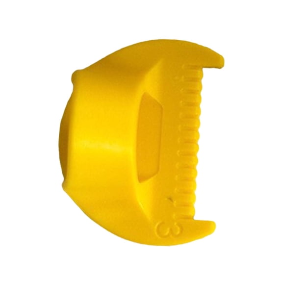 S SERENABLE Edge Sewing Gauge Seam Guide Sewing Template, Household, Ergonomic Lightweight for Straight Stitch Quilting Ruler 3mm yellow