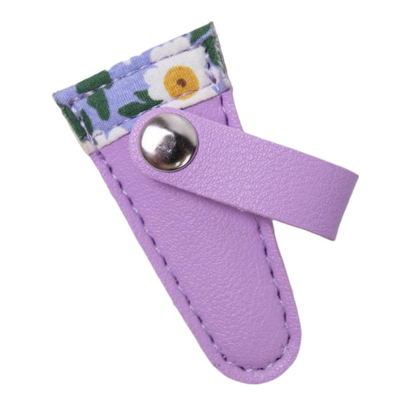 S SERENABLE Embroidery Scissors Protective Case, Scissors Bag, Sturdy DIY Accessories, Lightweight Scissors Case with Buckle Closure for Tailor C