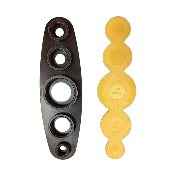 S SERENABLE Fabric Covered Button Button Maker Tool 5 in 1 Button Fastening Tool Lightweight Manual Tool DIY Button Craft for Down Jacket