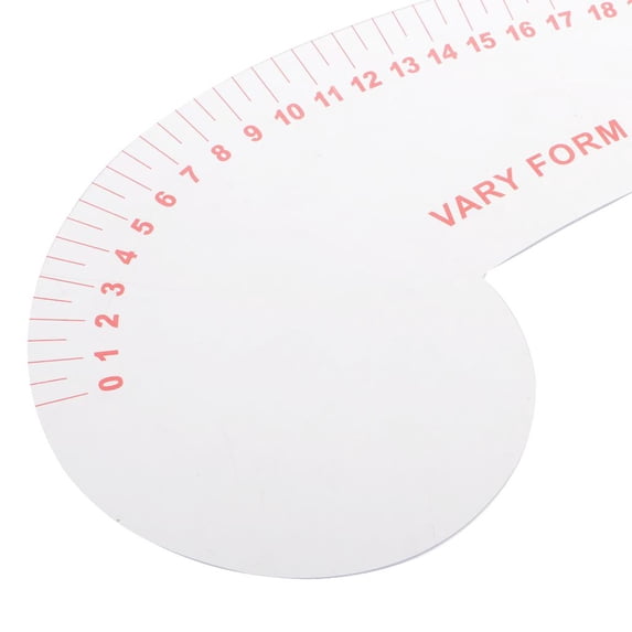 Comma Curve Ruler S SERENABLE Fashion Comma Shaped Transparent French Curve Ruler Drawing ...