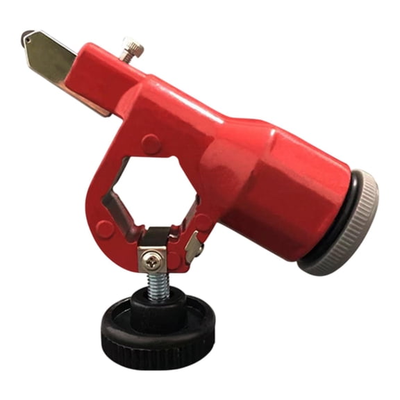 S SERENABLE Glass Cutter Hex Cutting Tool Portable Sturdy Hand Tool DIY Project Glass Breaker Hexagonal Glass Oil Pot for Tiles 3mm