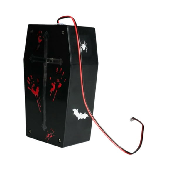 S SERENABLE Halloween Sound Transducer Speaker Sound Player Noise Maker Voice Activated with LED Lights for Garden Gift Indoor