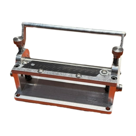 S SERENABLE Manual Leather Peeling Machine Leather Paring Skiver Leather Thinning Leathercraft Peeling Machine Leather Edge Skiving Tool