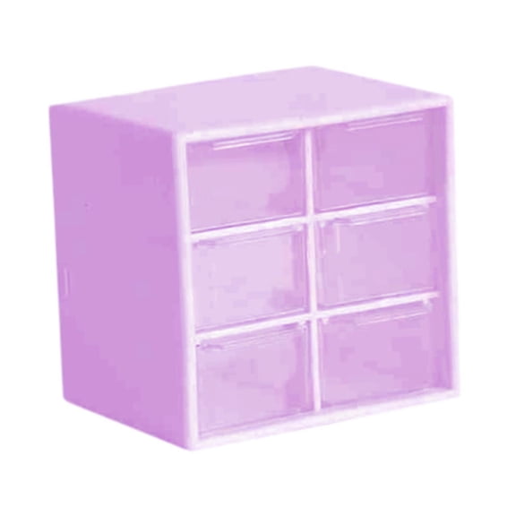 S SERENABLE Mini Drawer Organizer Beads Organizer Box Jewelry Storage Case Desktop Storage Drawers for Jewelry Oragnizer Art Craft Office